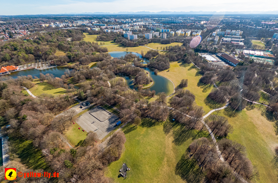 20.02.2023 - der Hachinger Bach und das Michaelibad in Neuperlach